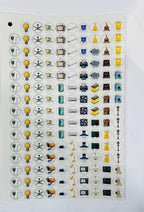 3D Premium Switch Stickers (298 Stickers) Pack of 2