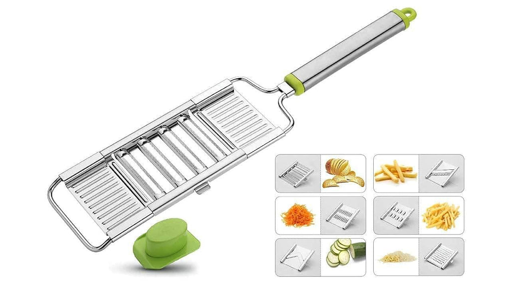 6 in 1 Stainless Steel Manual Vegetable Cutter