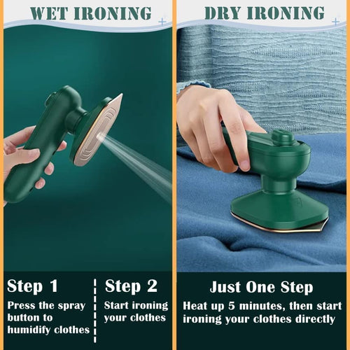 Portable Mini Ironing Machine | Handheld Steam Iron