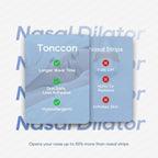 Magnetic Nose Strips for Breathing