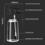 2-in-1 Oil Dispenser For Kitchen 500ml