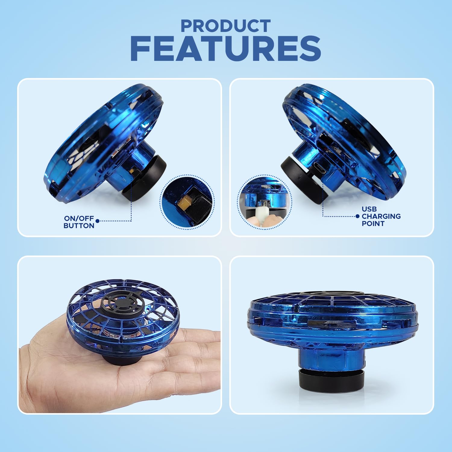 Magic Flying Spinner for Kids & Adult