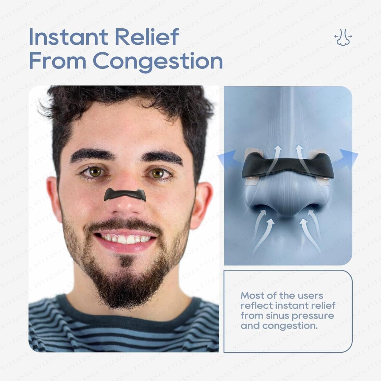 Magnetic Nose Strips for Breathing