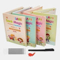 Sank Magic Practice Copybook (4 BOOKS,1 PEN,1 GRIP,10 REFILL) Pack of 1
